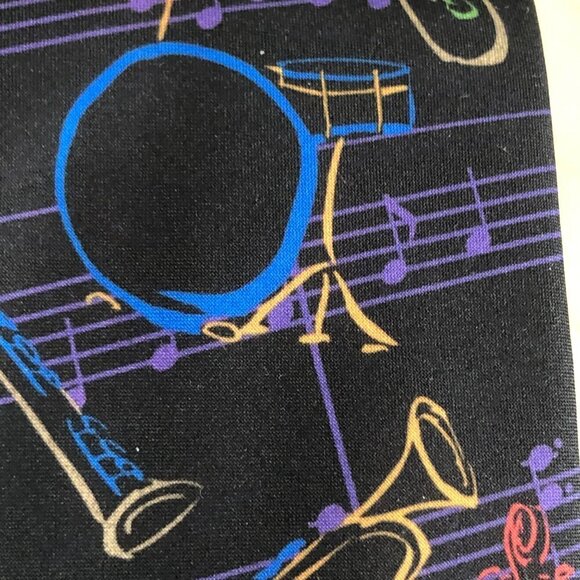 Vintage 1995 Ralph Marlin Jazz Musical Instruments Necktie - Picture 6 of 8